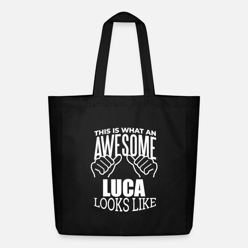 Luca - Midweight recycelter Stoffbeutel von Stanley/Stella - Schwarz