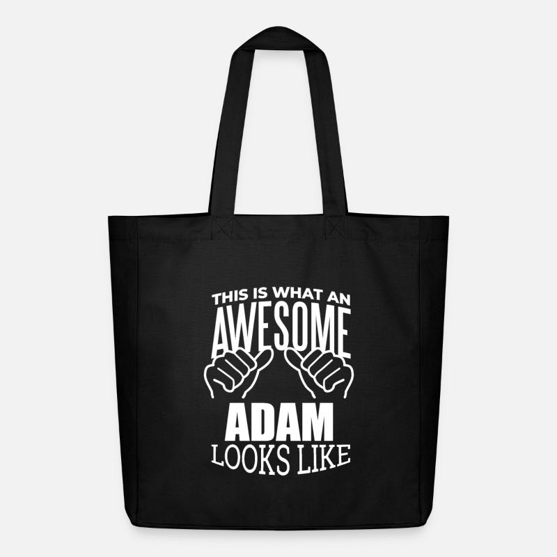 Adam - Midweight recycelter Stoffbeutel von Stanley/Stella - Schwarz