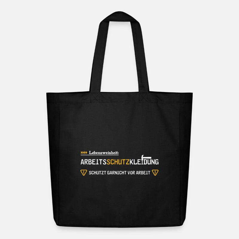Arbeitsschutzkleidung - Midweight recycelter Stoffbeutel von Stanley/Stella - Schwarz