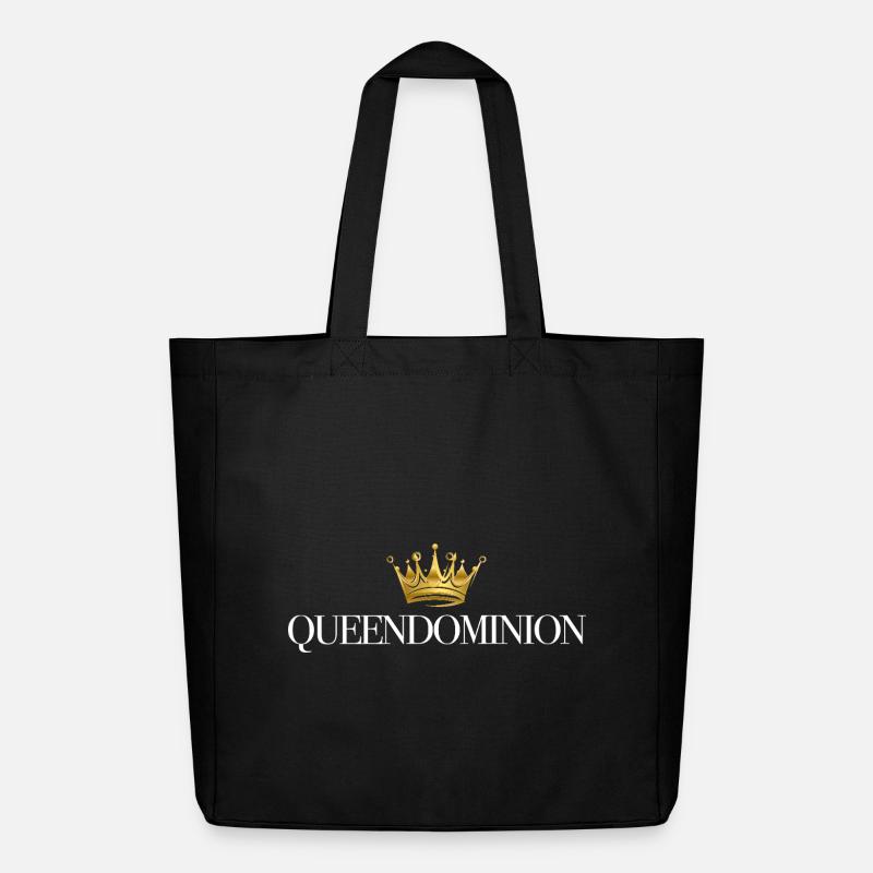 Queen Dominion - Midweight recycelter Stoffbeutel von Stanley/Stella - Schwarz