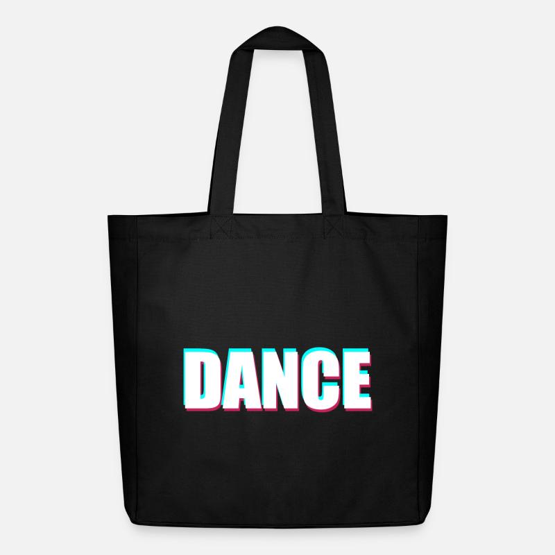 Dance - Midweight recycelter Stoffbeutel von Stanley/Stella - Schwarz