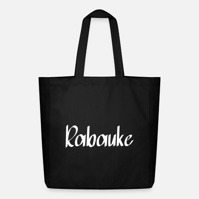 Rabauke - Midweight recycelter Stoffbeutel von Stanley/Stella - Schwarz