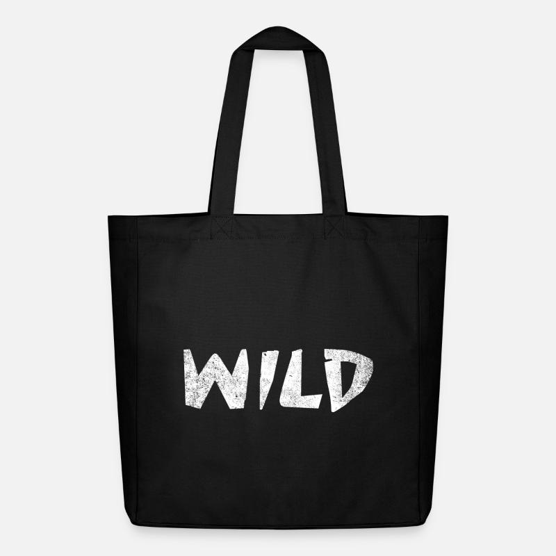 WILD! - Midweight recycelter Stoffbeutel von Stanley/Stella - Schwarz