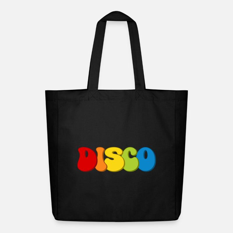 Disco - Midweight recycelter Stoffbeutel von Stanley/Stella - Schwarz