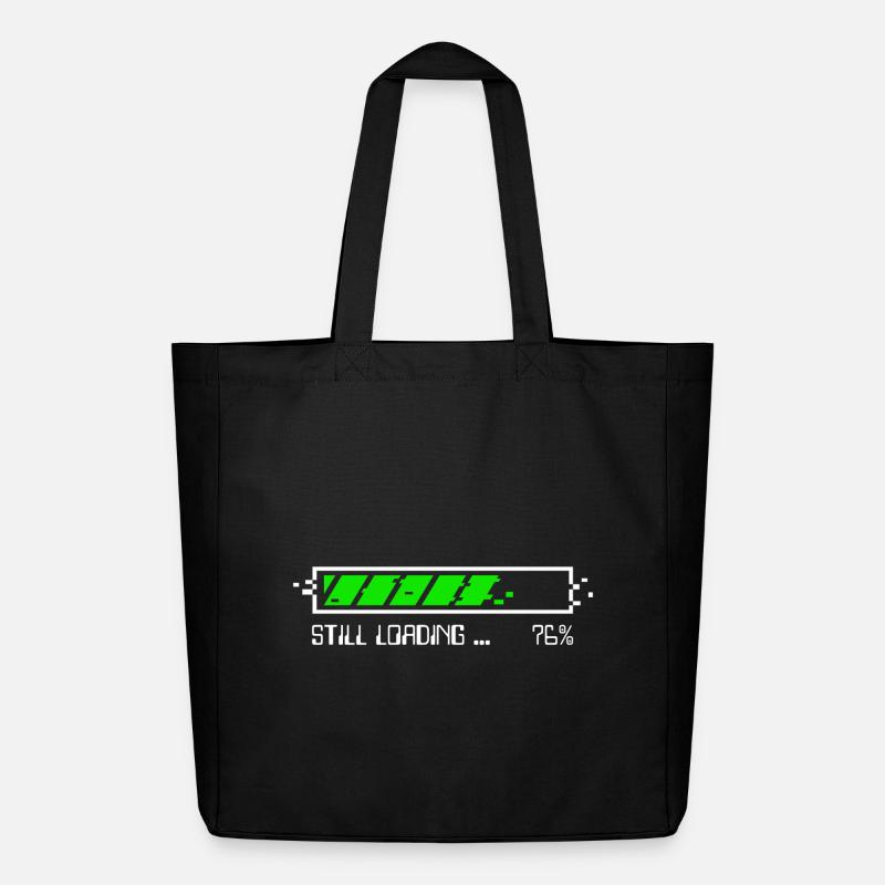 Still Loading – Patience Gamer - BLC - Tote bag Stanley/Stella Midweight recyclé - noir