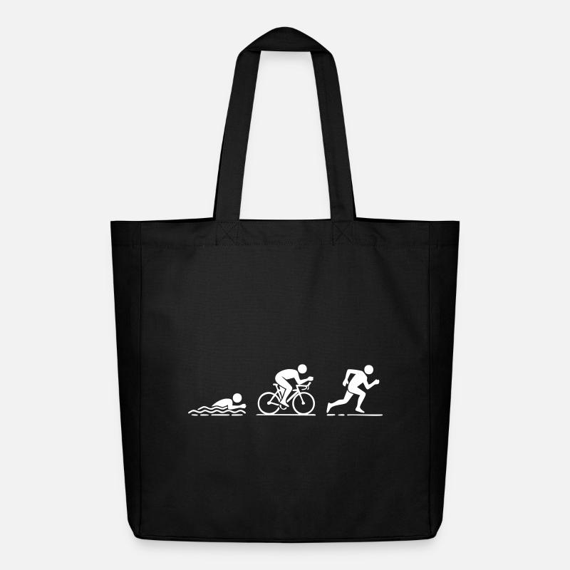 Triathlon - Midweight recycelter Stoffbeutel von Stanley/Stella - Schwarz