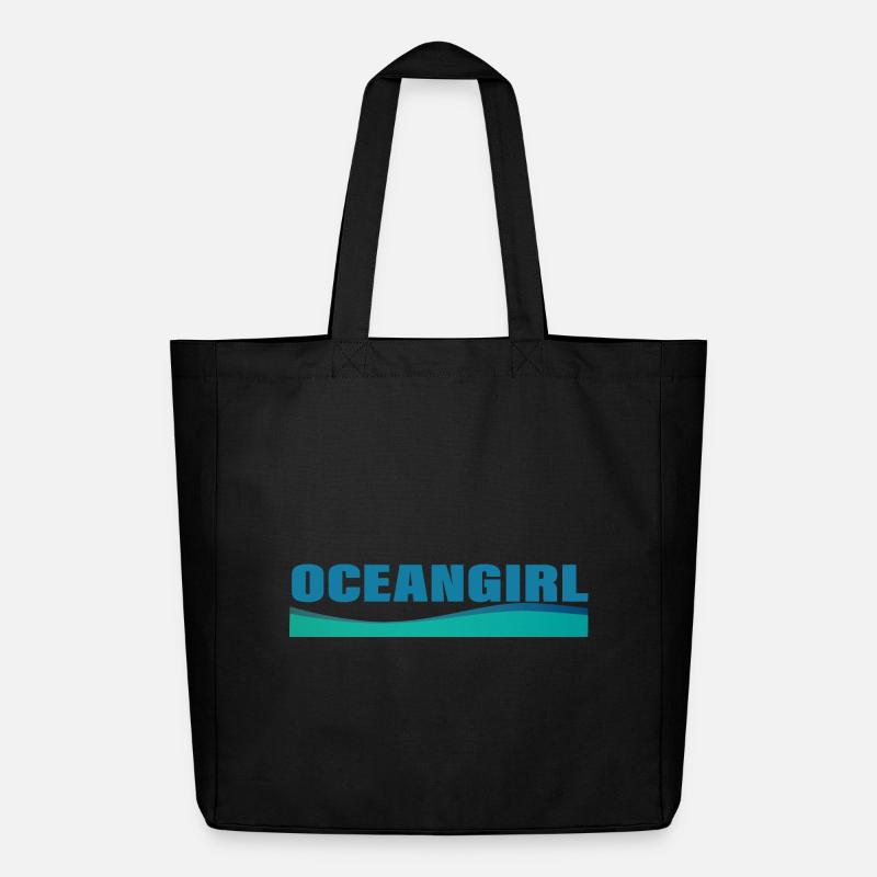 OCEANGIRL - Midweight recycelter Stoffbeutel von Stanley/Stella - Schwarz