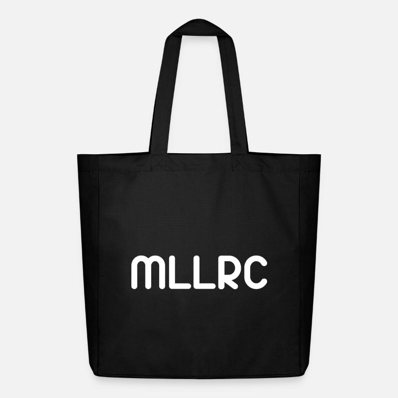 "MLLRC" DAS Original Mallorca / weiß - Midweight recycelter Stoffbeutel von Stanley/Stella - Schwarz