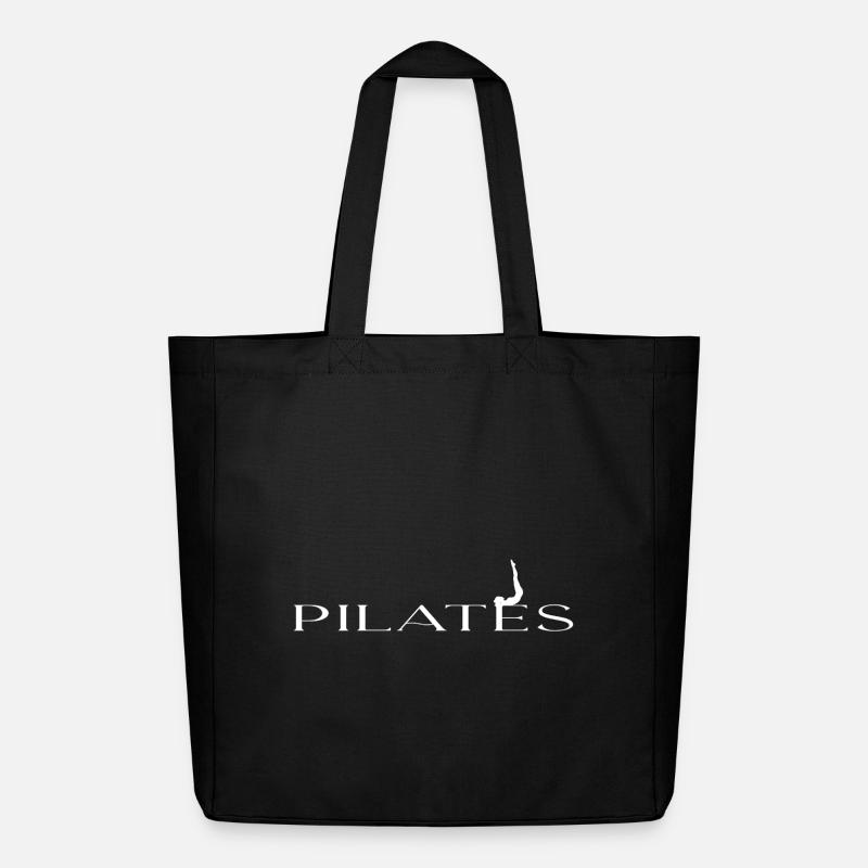 le pilates - Tote bag Stanley/Stella Midweight recyclé - noir