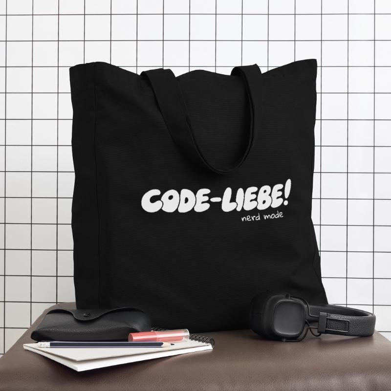Code-Liebe – Nerd Mode On Midweight recycelter Stoffbeutel von Stanley/Stella