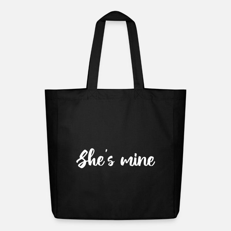 She_s Conception de la mine - Tote bag Stanley/Stella Midweight recyclé - noir