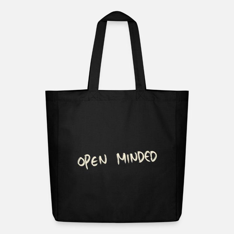 Open minded - Midweight recycelter Stoffbeutel von Stanley/Stella - Schwarz