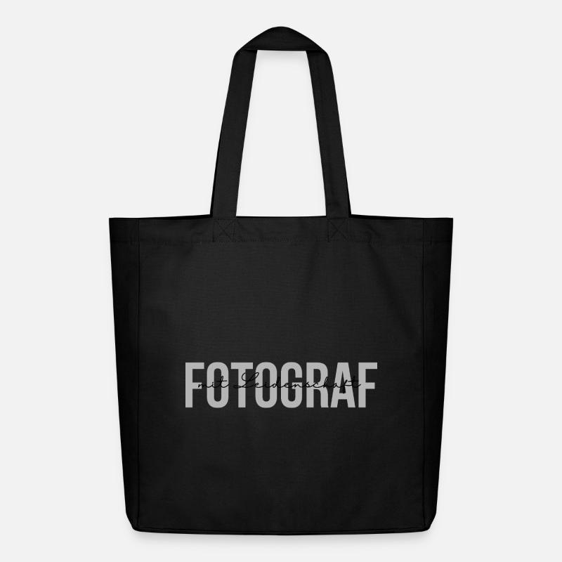 Fotograf mit Leidenschaft (Black) - Midweight recycelter Stoffbeutel von Stanley/Stella - Schwarz