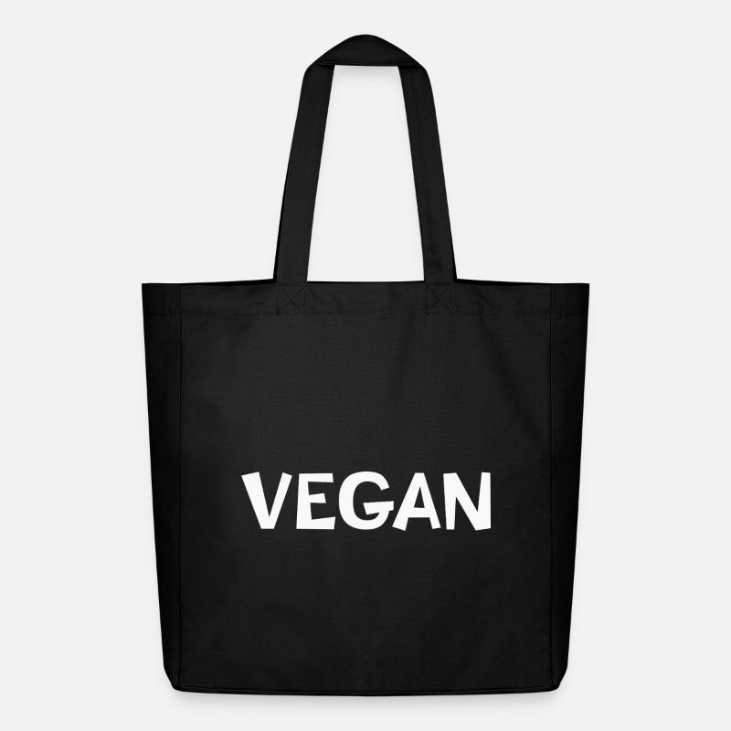 Vegan - Midweight recycelter Stoffbeutel von Stanley/Stella - Schwarz