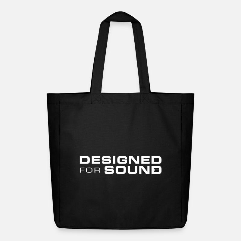 Designed For Sound - Midweight recycelter Stoffbeutel von Stanley/Stella - Schwarz
