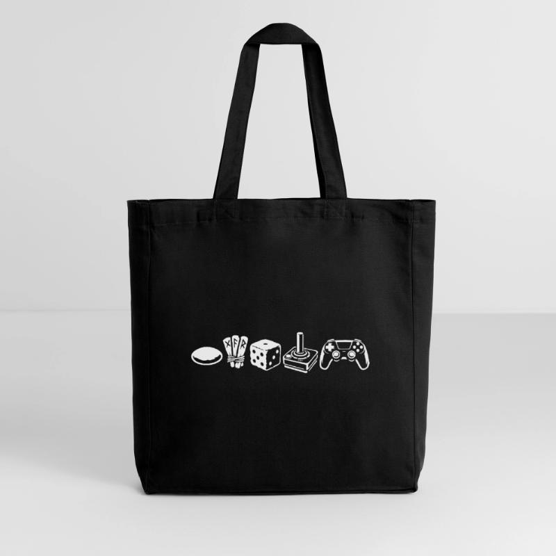 Controller Evolution | Gamers Midweight Recycled Tote Bag by Stanley/Stella