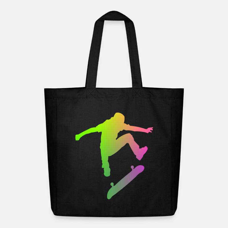 Skater - Midweight recycelter Stoffbeutel von Stanley/Stella - Schwarz