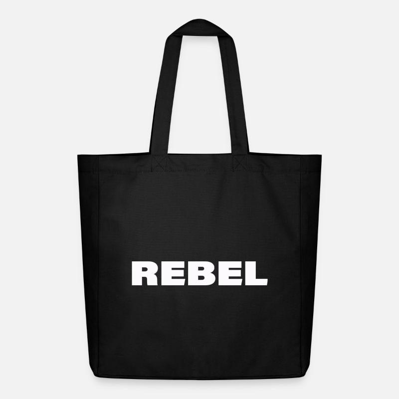 REBEL - Midweight recycelter Stoffbeutel von Stanley/Stella - Schwarz