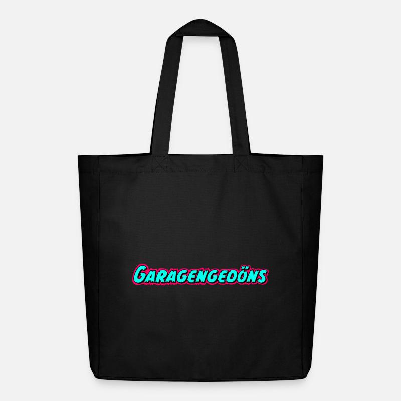Garagengedöns - Midweight recycelter Stoffbeutel von Stanley/Stella - Schwarz