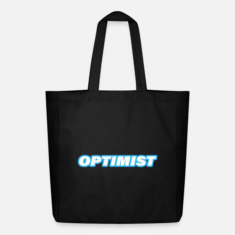OPTIMIST - Midweight recycelter Stoffbeutel von Stanley/Stella - Schwarz
