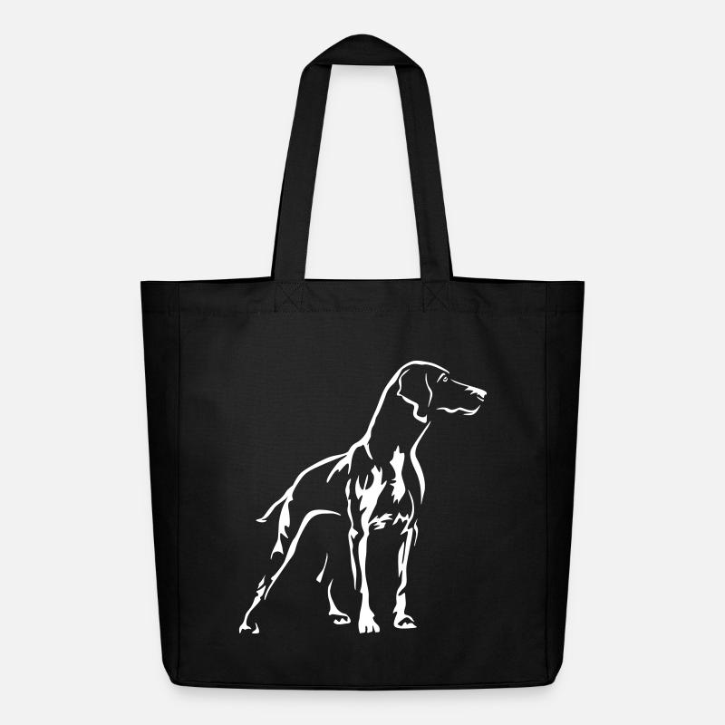 Magyar Vizsla "Black Edition" - Midweight recycelter Stoffbeutel von Stanley/Stella - Schwarz