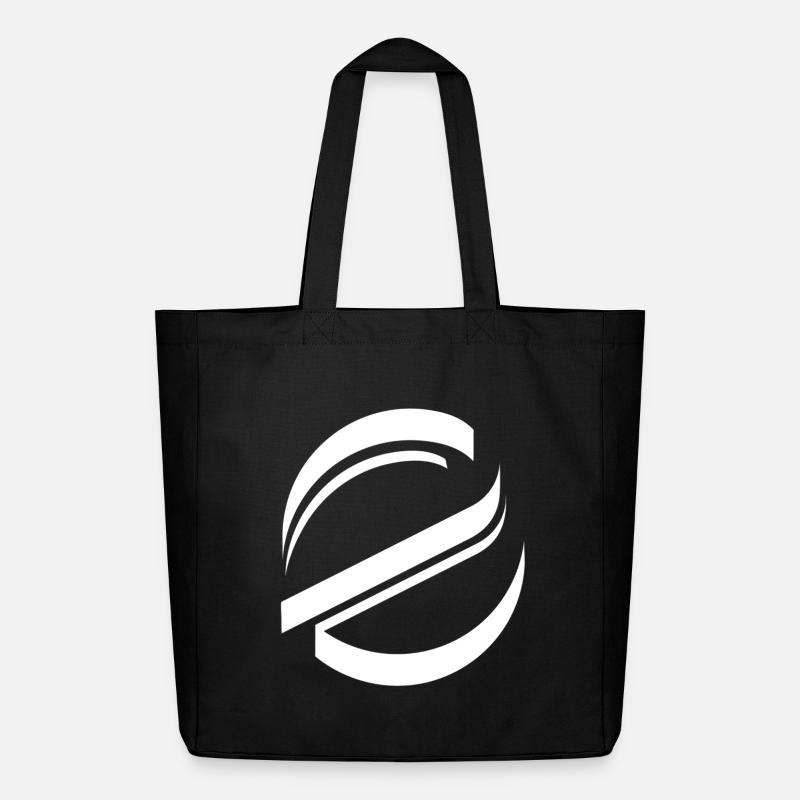 Logo - Midweight recycelter Stoffbeutel von Stanley/Stella - Schwarz