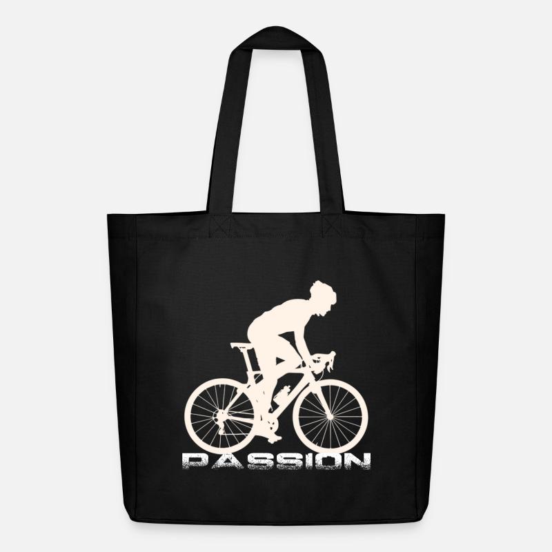 Fahrrad - Midweight recycelter Stoffbeutel von Stanley/Stella - Schwarz