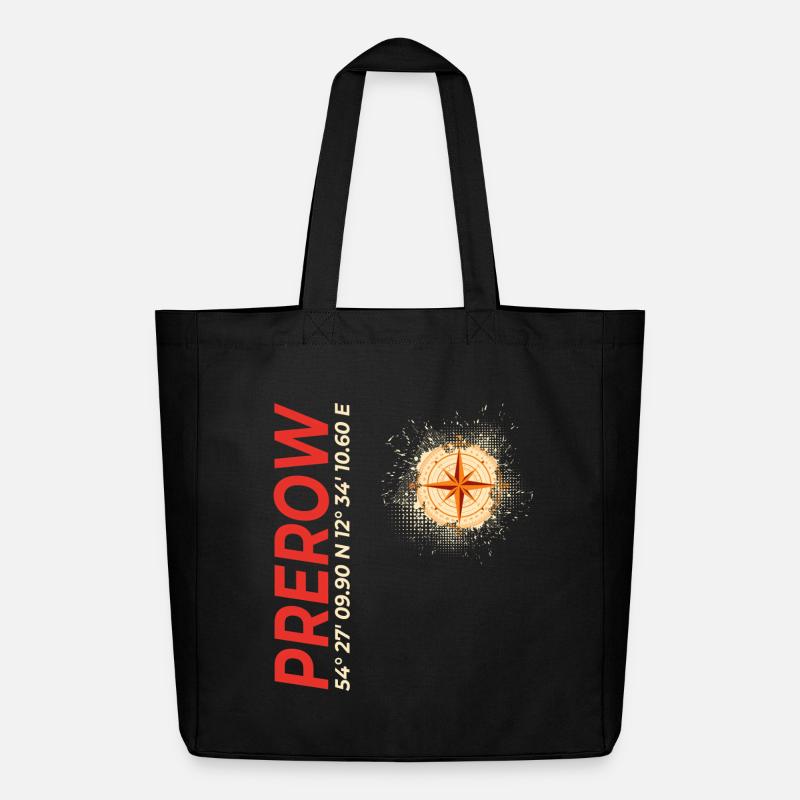 Prerow - Midweight recycelter Stoffbeutel von Stanley/Stella - Schwarz