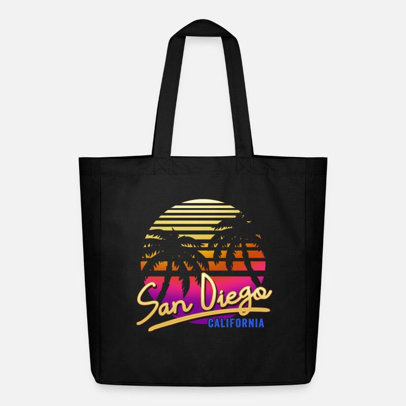 San Diego - Midweight recycelter Stoffbeutel von Stanley/Stella - Schwarz