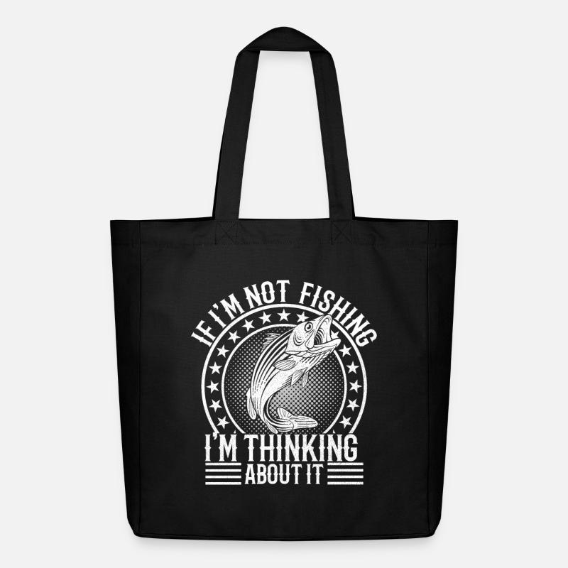 Pêche Chasse Fish Hunter - Tote bag Stanley/Stella Midweight recyclé - noir