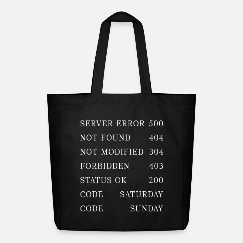 Codes IT en semaine - Tote bag Stanley/Stella Midweight recyclé - noir