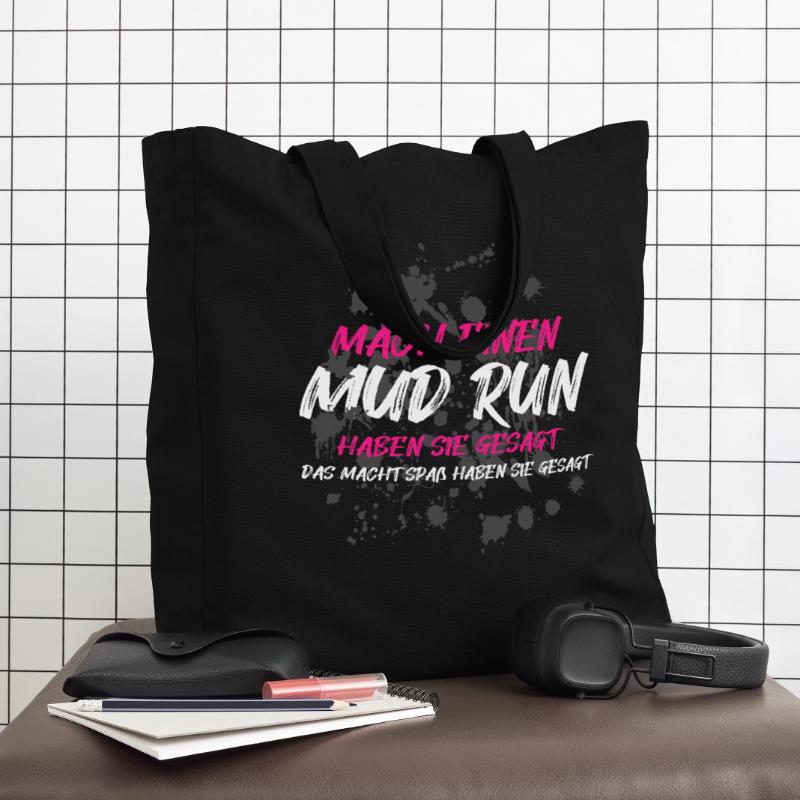 Faire une course dans la boue, une course dans la boue, une course dans la boue, une course dans la boue Tote bag Stanley/Stella Midweight recyclé
