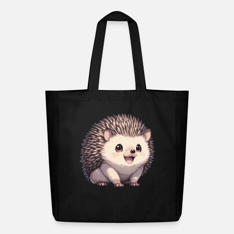 Igel - Midweight recycelter Stoffbeutel von Stanley/Stella - Schwarz