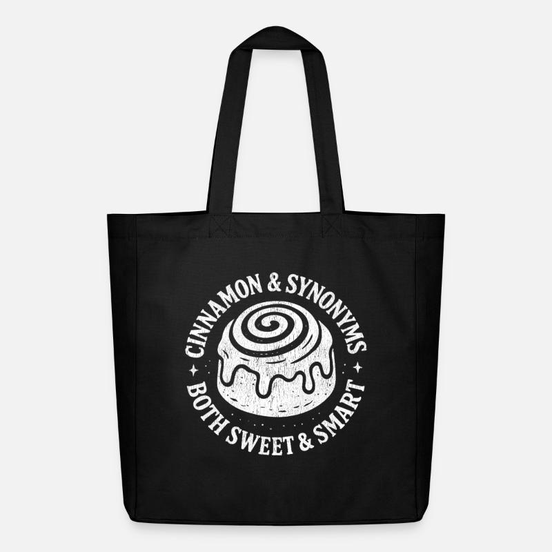 Grammar Nerd Gift for Writers, Students & Language - Midweight Recycled Tote Bag by Stanley/Stella - black