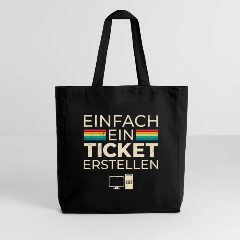 Science Coder CRÉEZ SIMPLEMENT UN BILLET DRÔLE Tote bag Stanley/Stella Midweight recyclé