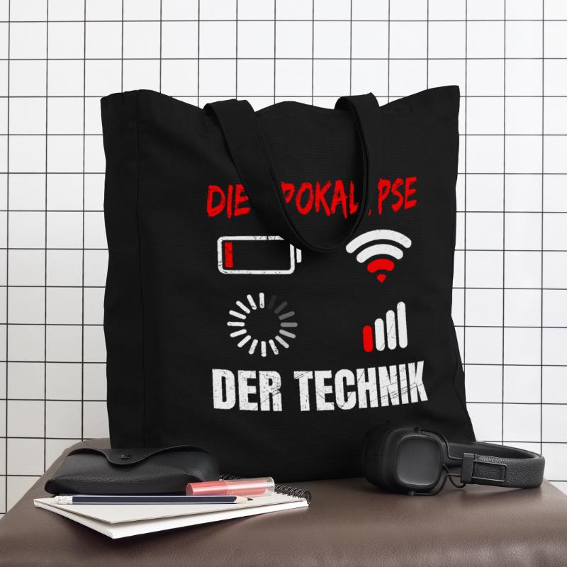 Coder L'APOCALISSE DELLA TECNOLOGIA È DIVERTENTE Stanley/Stella Midweight Tote bag riciclato