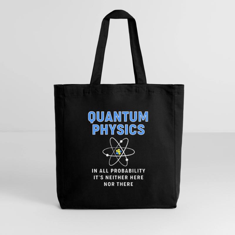 Quantum Physics Quantum Physics Midweight Recycled Tote Bag by Stanley/Stella