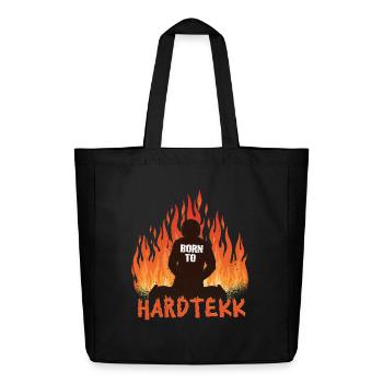 Hardtekk Tekke Allemagne de l’Est - Tote bag Stanley/Stella Midweight recyclé - noir - Devant