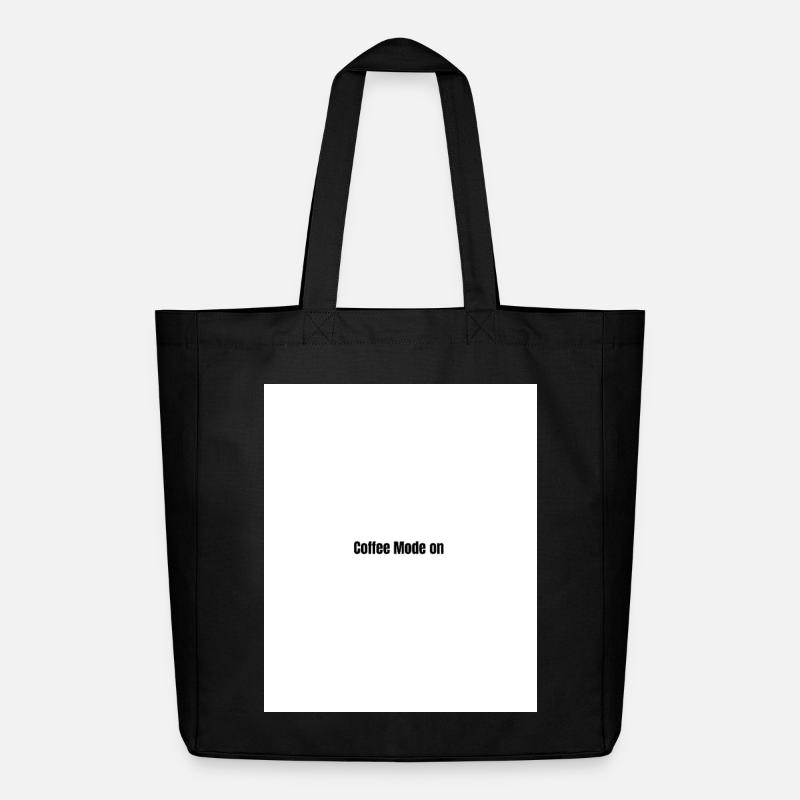 Coffee Mode On - Midweight Recycled Tote Bag by Stanley/Stella - black