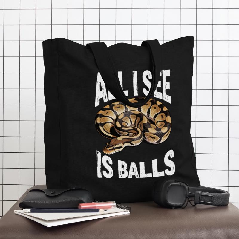 Python roi Serpents Amateurs de terrarium Python Tote bag Stanley/Stella Midweight recyclé