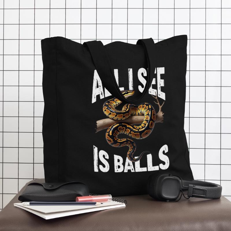 Python roi Serpents Amateurs de terrarium Python Tote bag Stanley/Stella Midweight recyclé