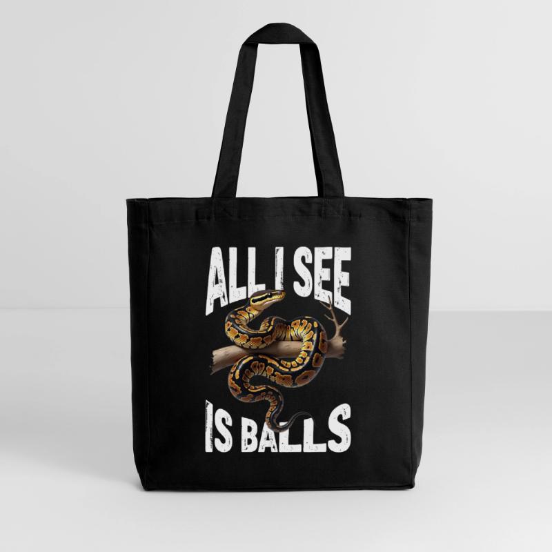 Python roi Serpents Amateurs de terrarium Python Tote bag Stanley/Stella Midweight recyclé