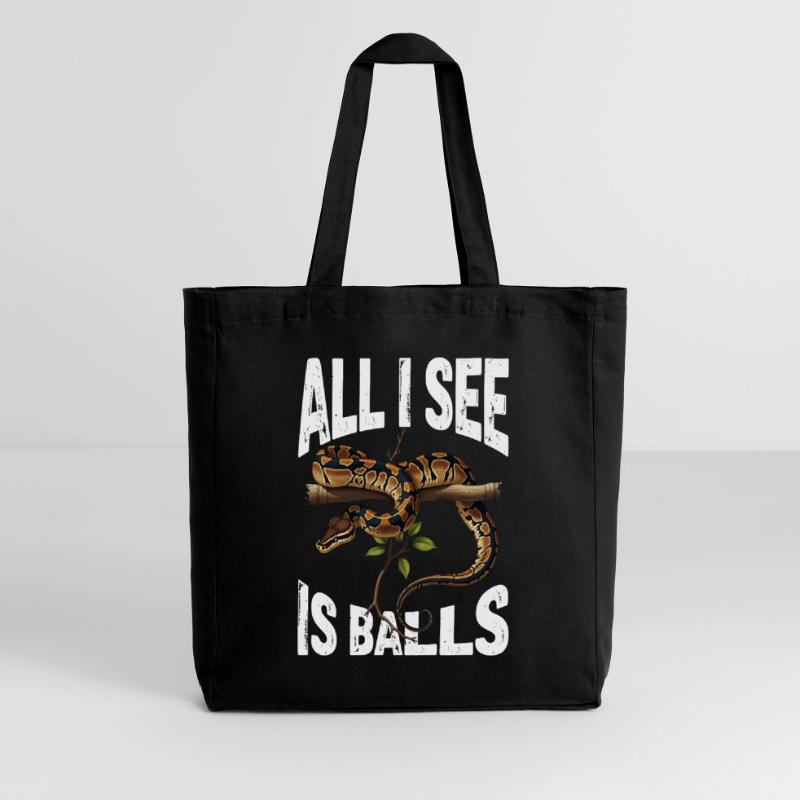 Python roi Serpents Amateurs de terrarium Python Tote bag Stanley/Stella Midweight recyclé