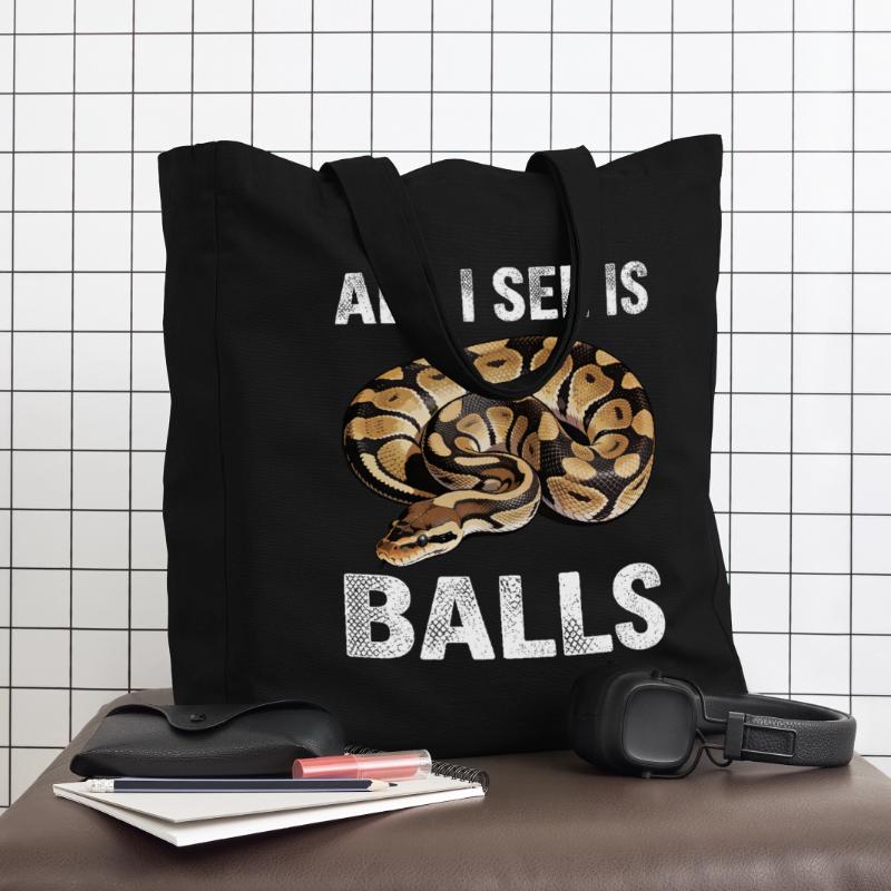 Python roi Serpents Amateurs de terrarium Python Tote bag Stanley/Stella Midweight recyclé