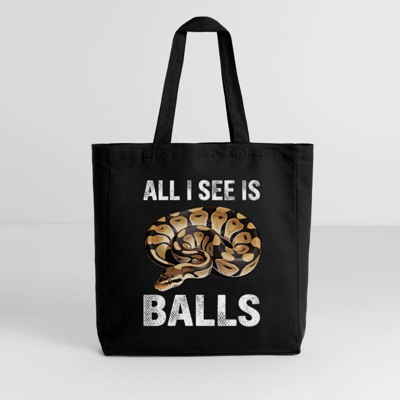 Python roi Serpents Amateurs de terrarium Python Tote bag Stanley/Stella Midweight recyclé