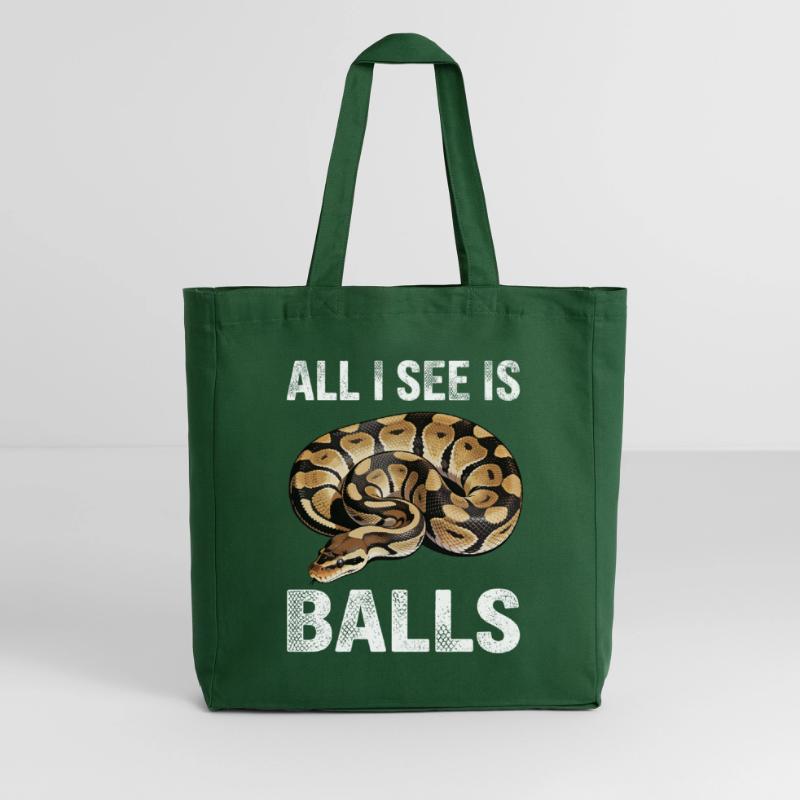 Python roi Serpents Amateurs de terrarium Python Tote bag Stanley/Stella Midweight recyclé