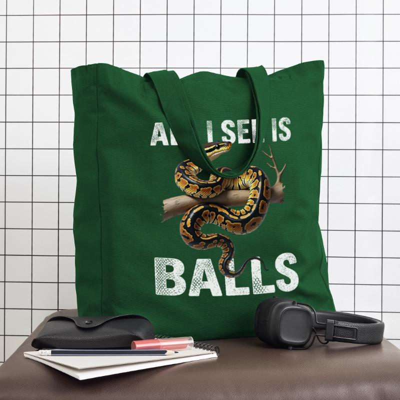 Python roi Serpents Amateurs de terrarium Python Tote bag Stanley/Stella Midweight recyclé