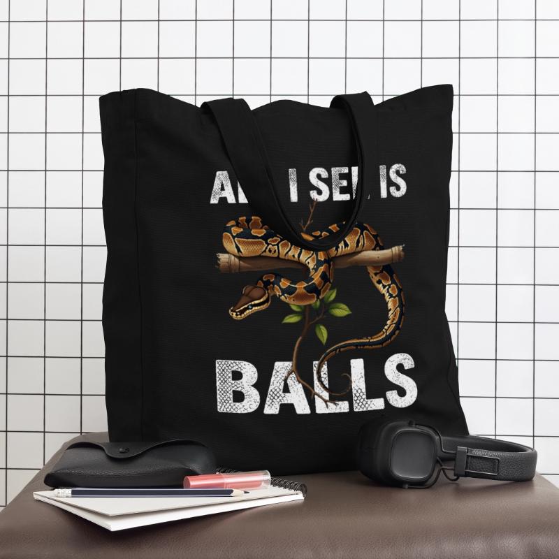 Python roi Serpents Amateurs de terrarium Python Tote bag Stanley/Stella Midweight recyclé