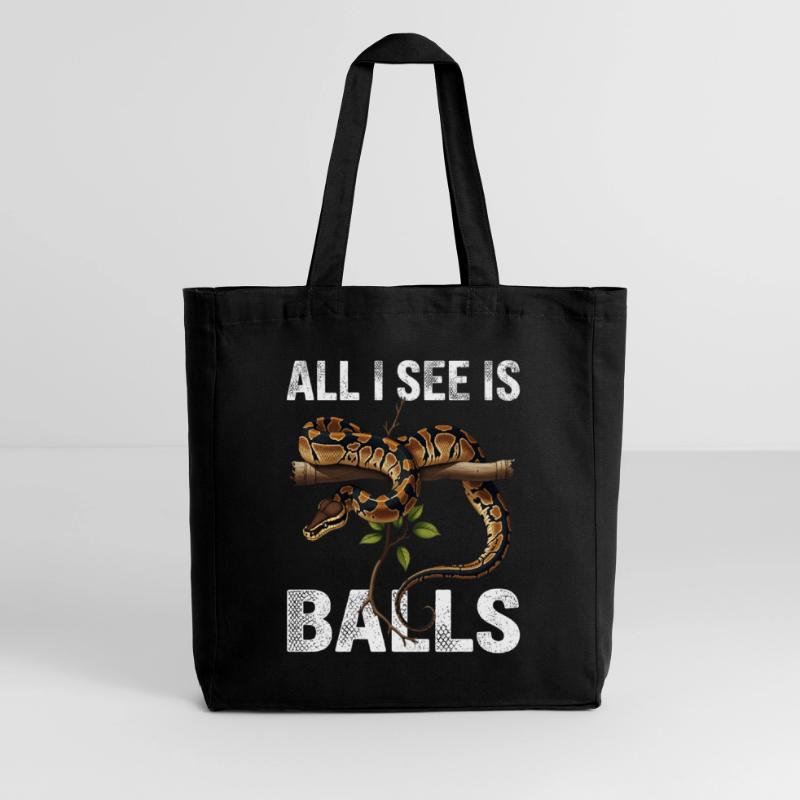 Python roi Serpents Amateurs de terrarium Python Tote bag Stanley/Stella Midweight recyclé
