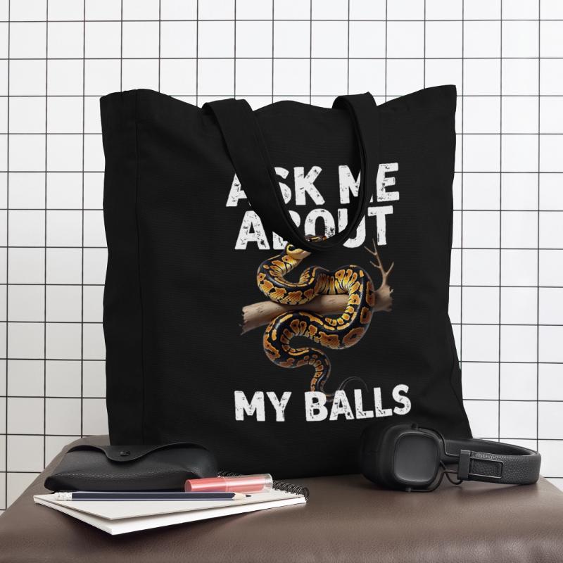 Python roi Serpents Amateurs de terrarium Python Tote bag Stanley/Stella Midweight recyclé